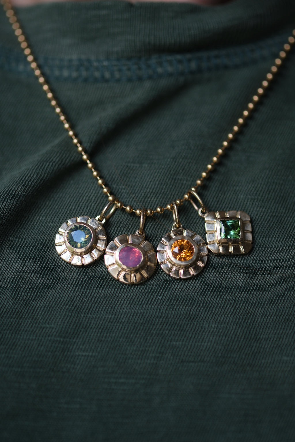 Fluted pendants