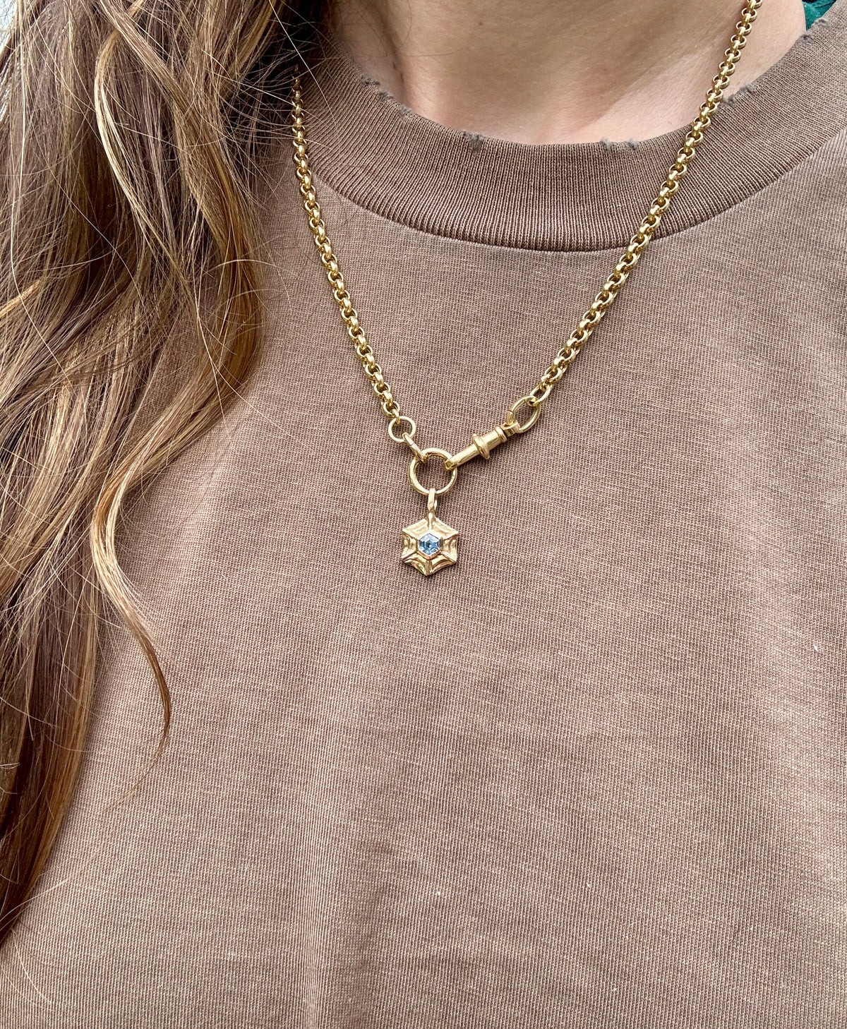 Honey web pendant