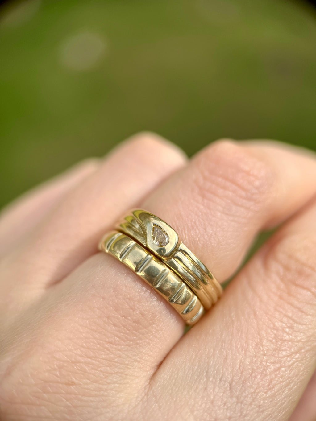 Fluted ring