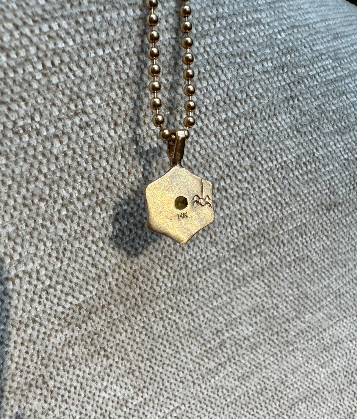 Honey web pendant