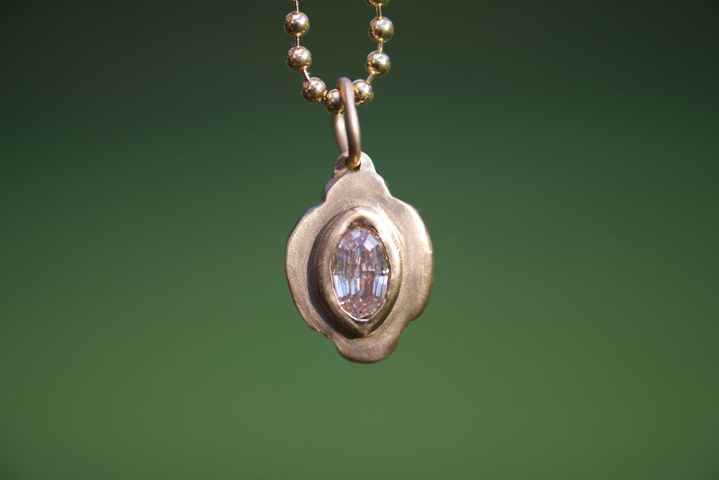 Cloud pendant: Diamond