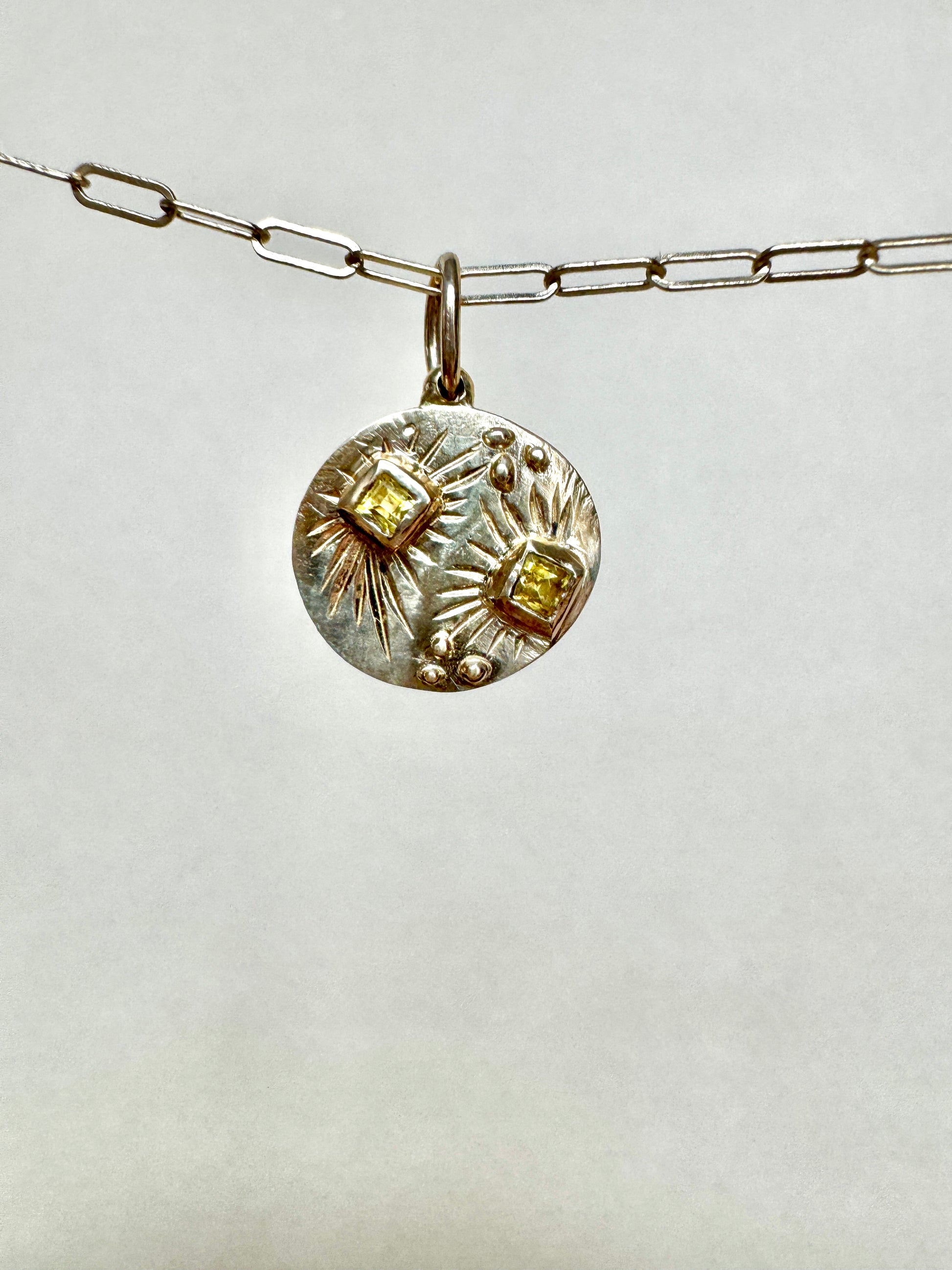 Stars colliding pendant - Mellis Fine