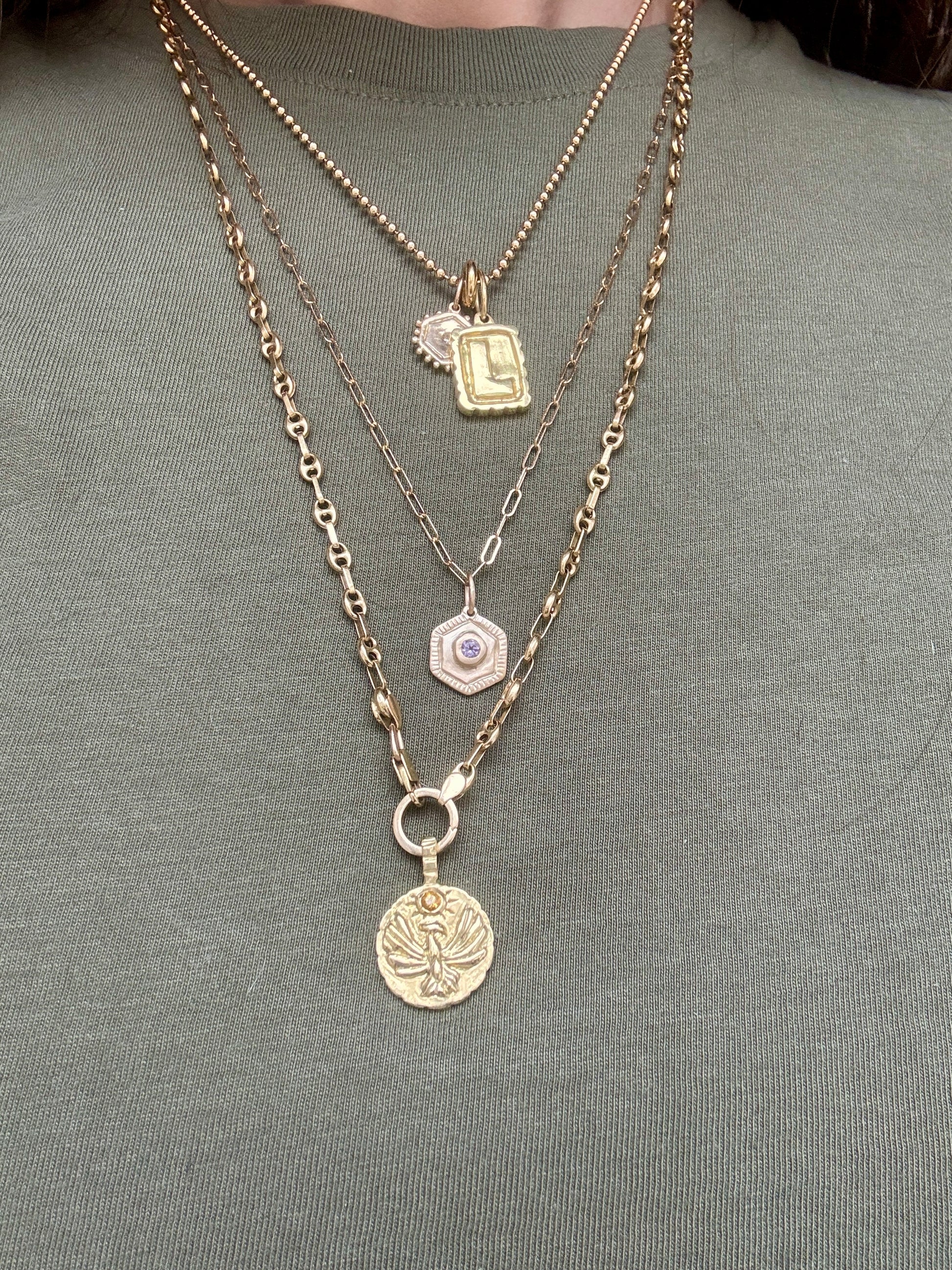 Amber charm - Mellis Fine