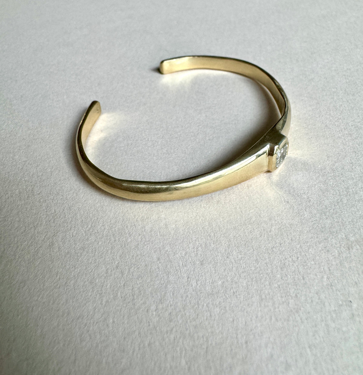 Diamond cuff bracelet (size 6.5-6.75”)