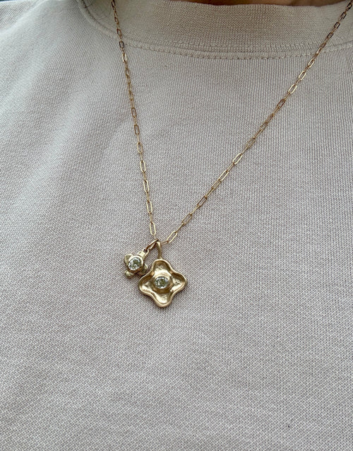 Cloud pendant: Diamond