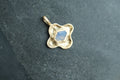 Cloud pendant: blue sapphire