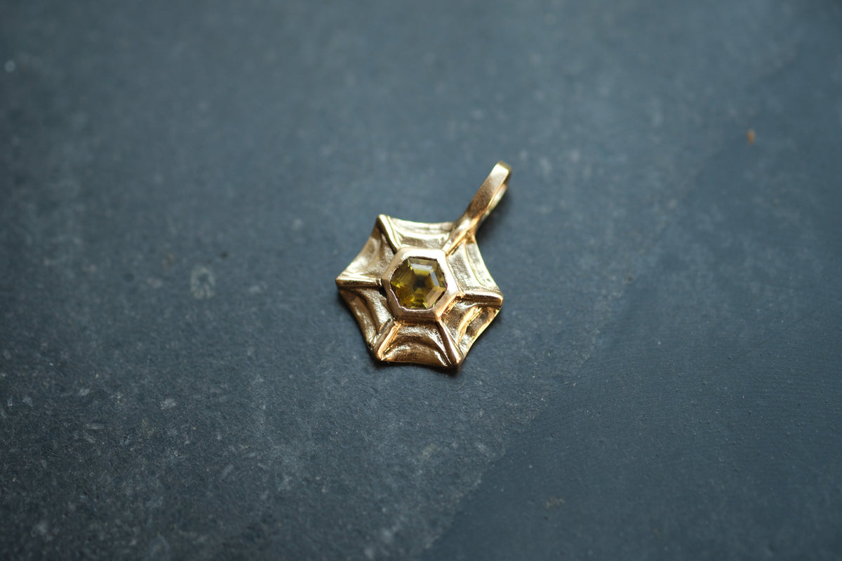 Honey web pendant