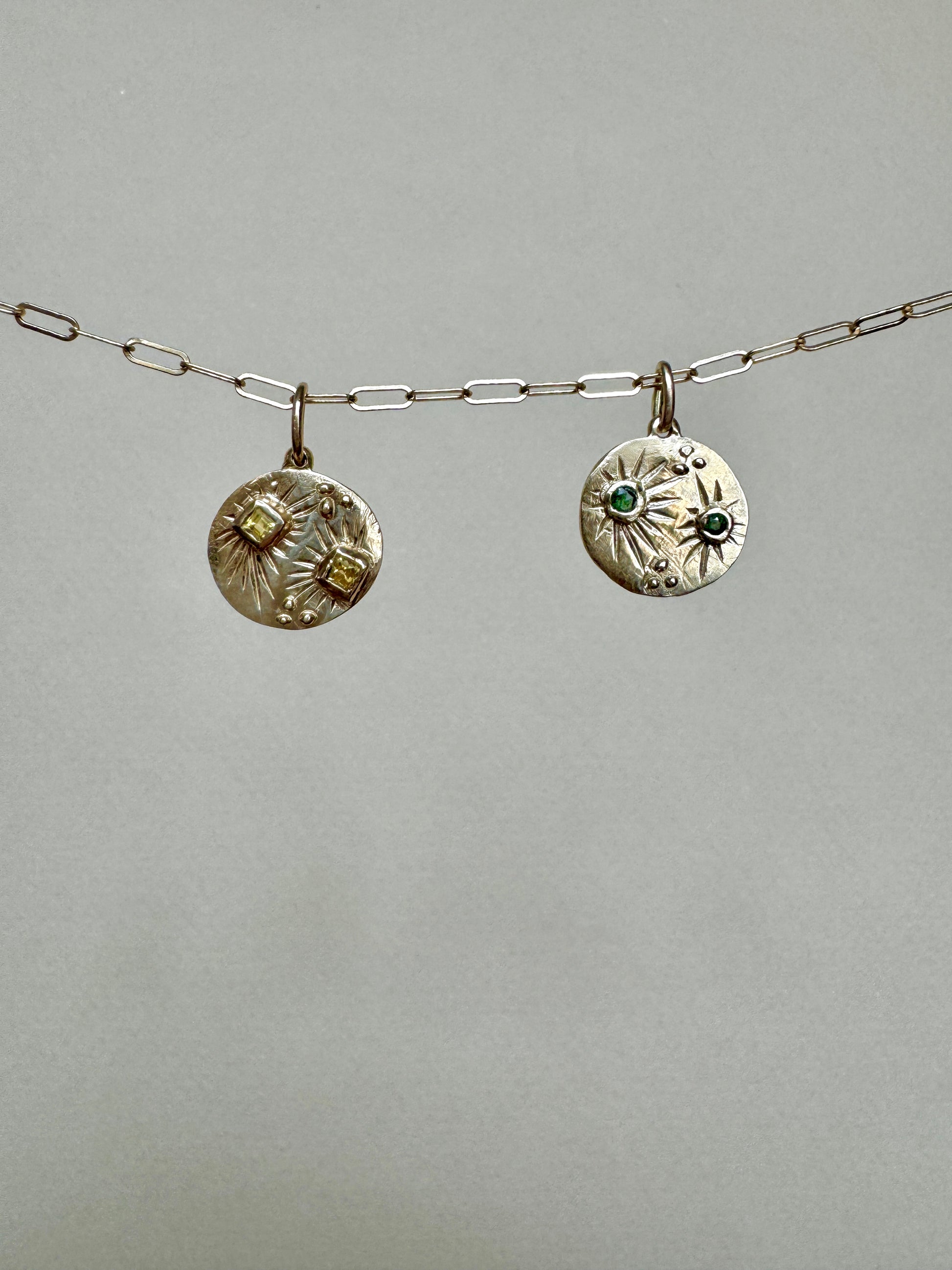 Stars colliding pendant - Mellis Fine