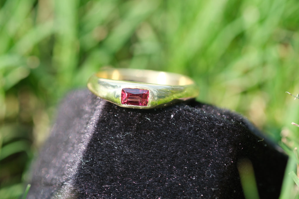 Ruby dome ring (size 7)