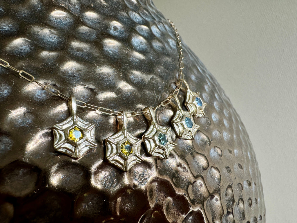 Honey web pendant