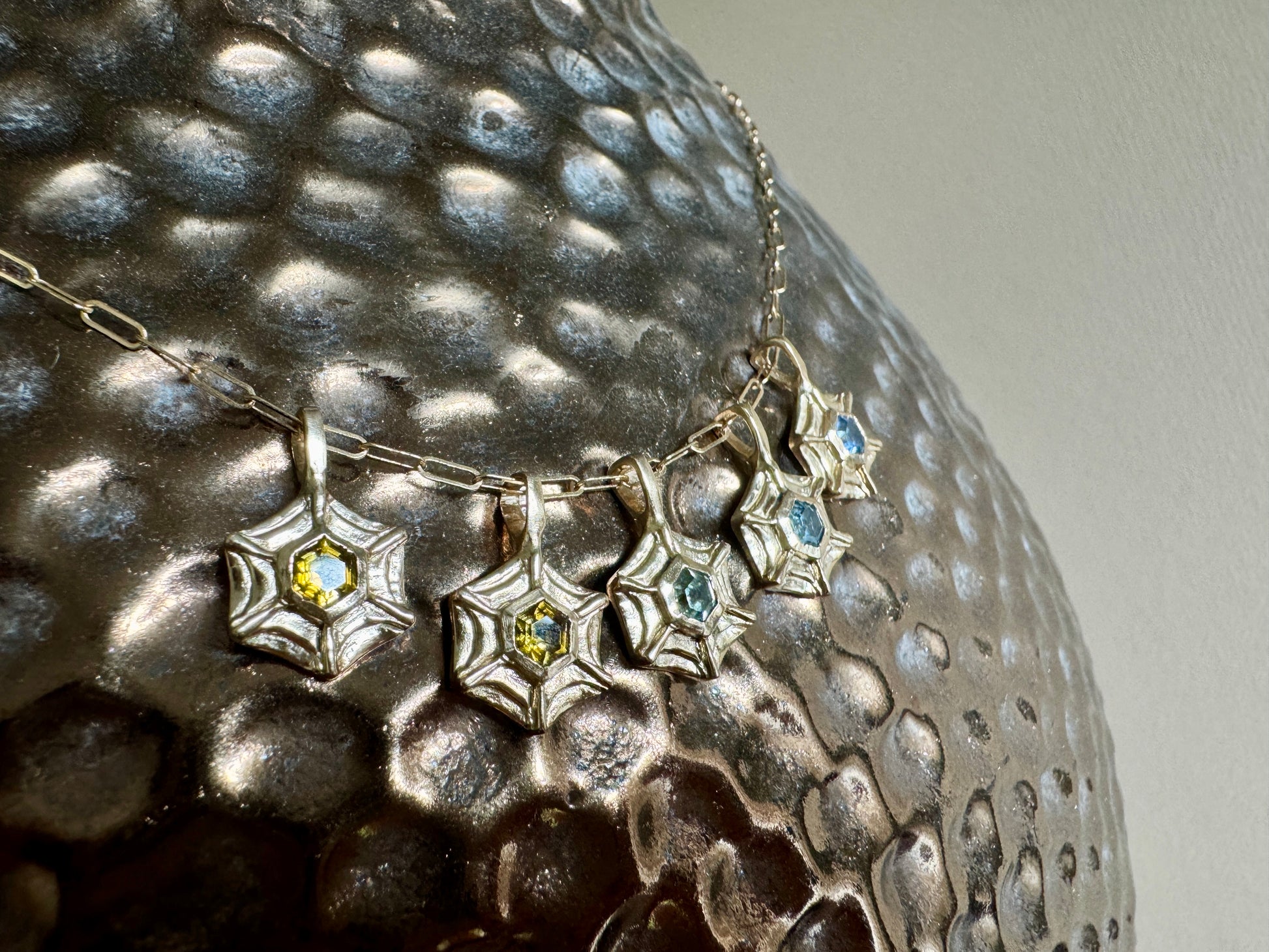 Honey web pendant