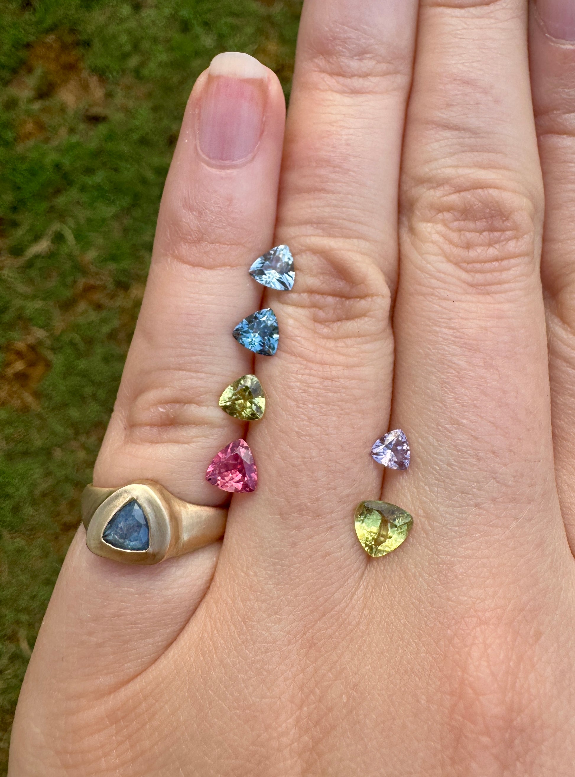 Solis ring (choose your stone)