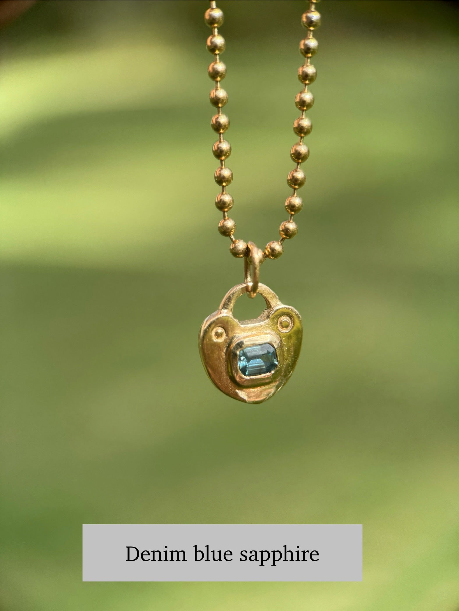 The heart keep charm