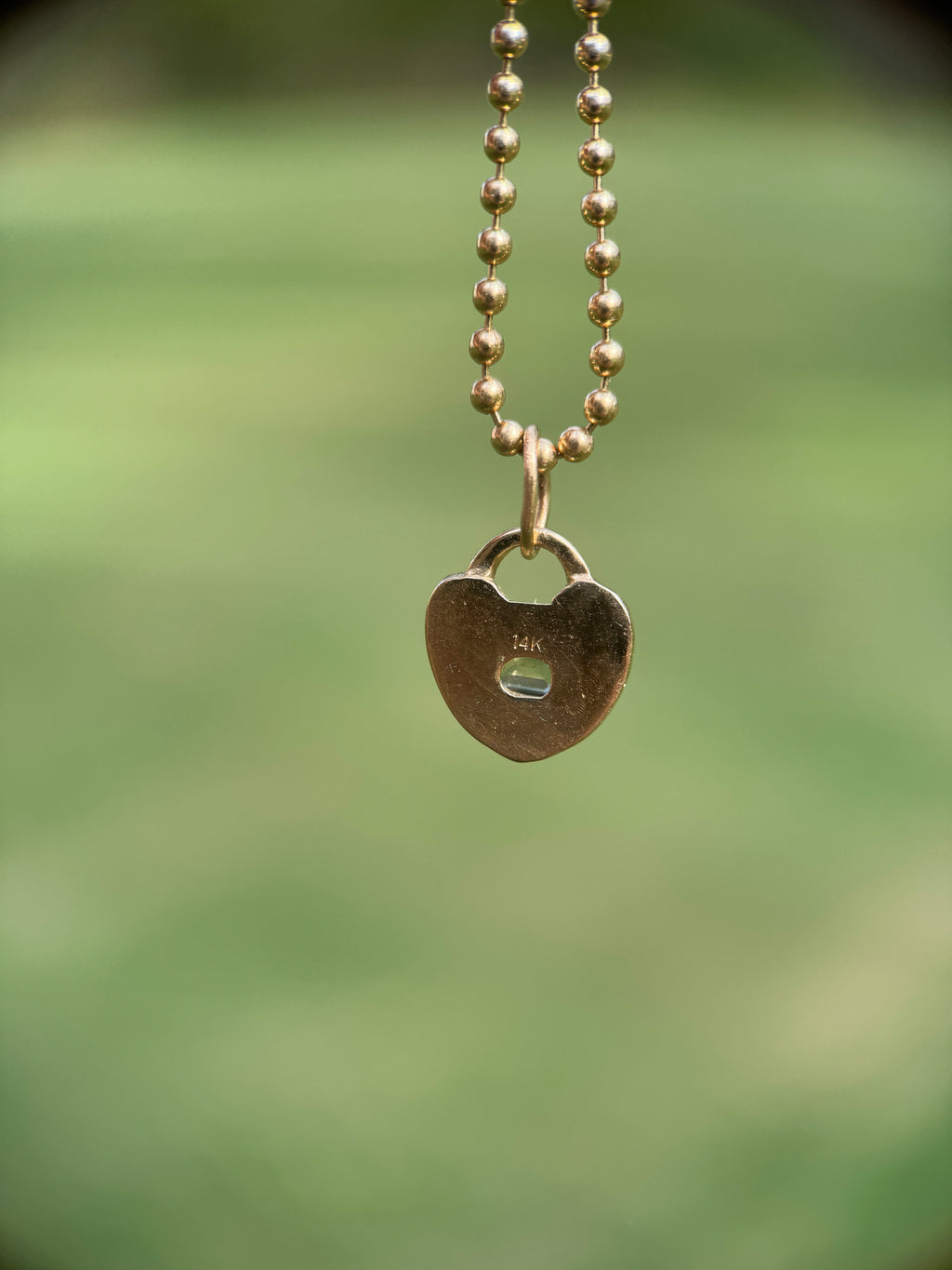 The heart keep charm