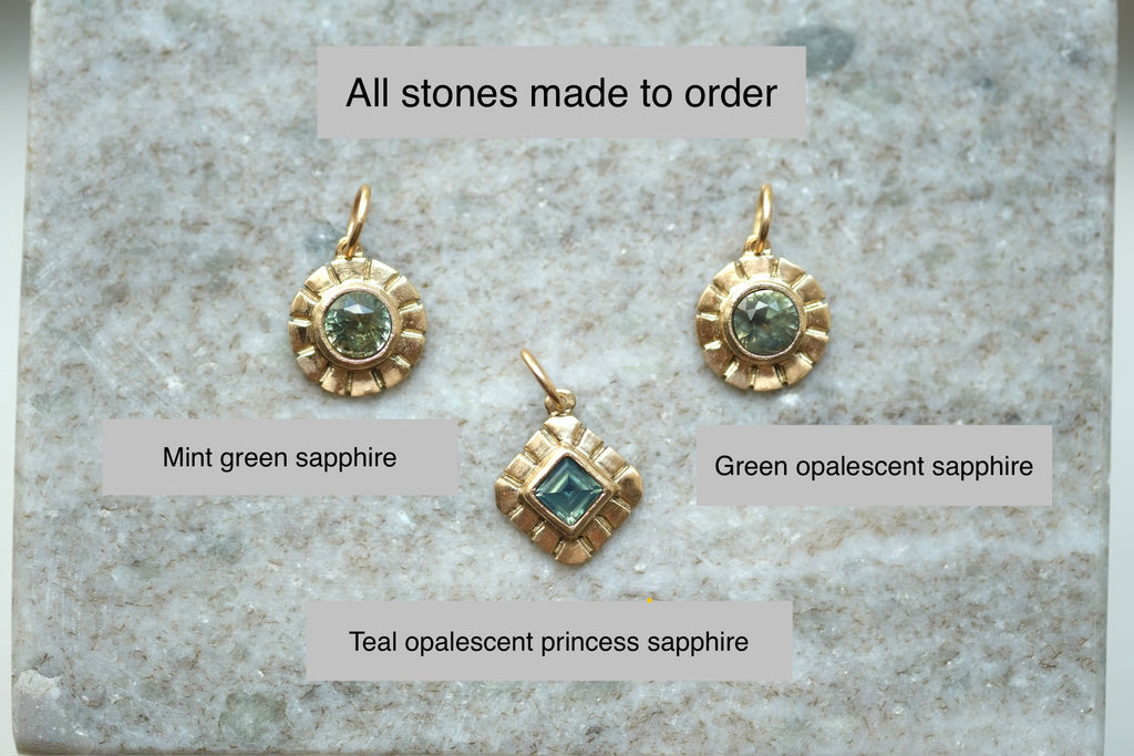 Fluted pendants