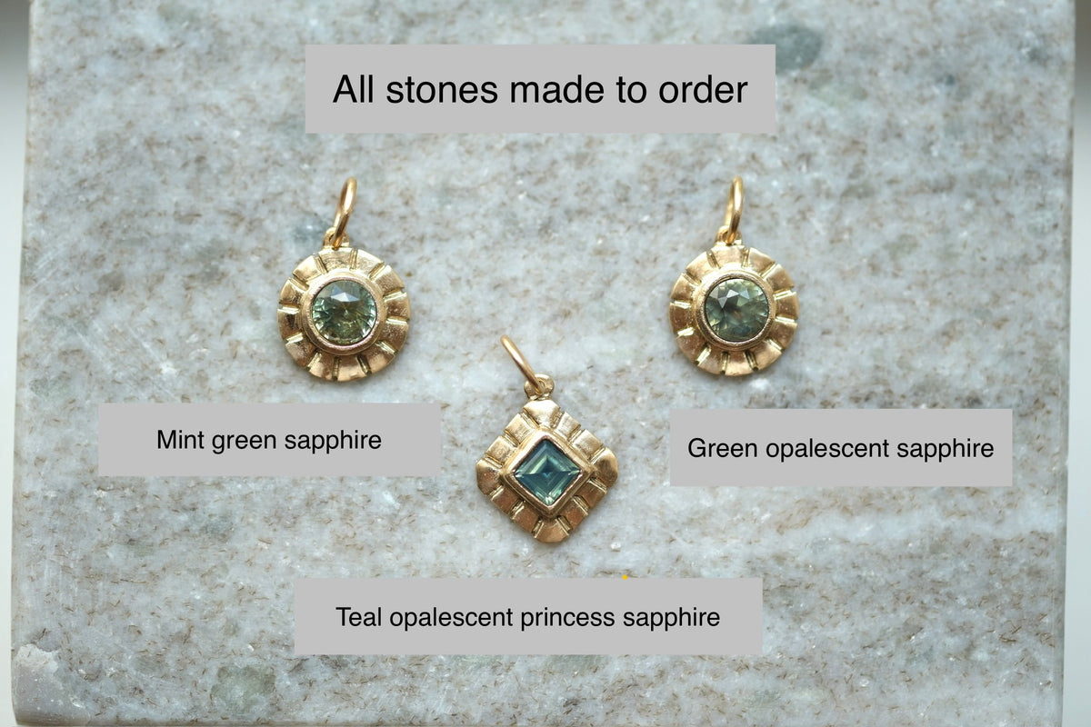 Fluted pendants