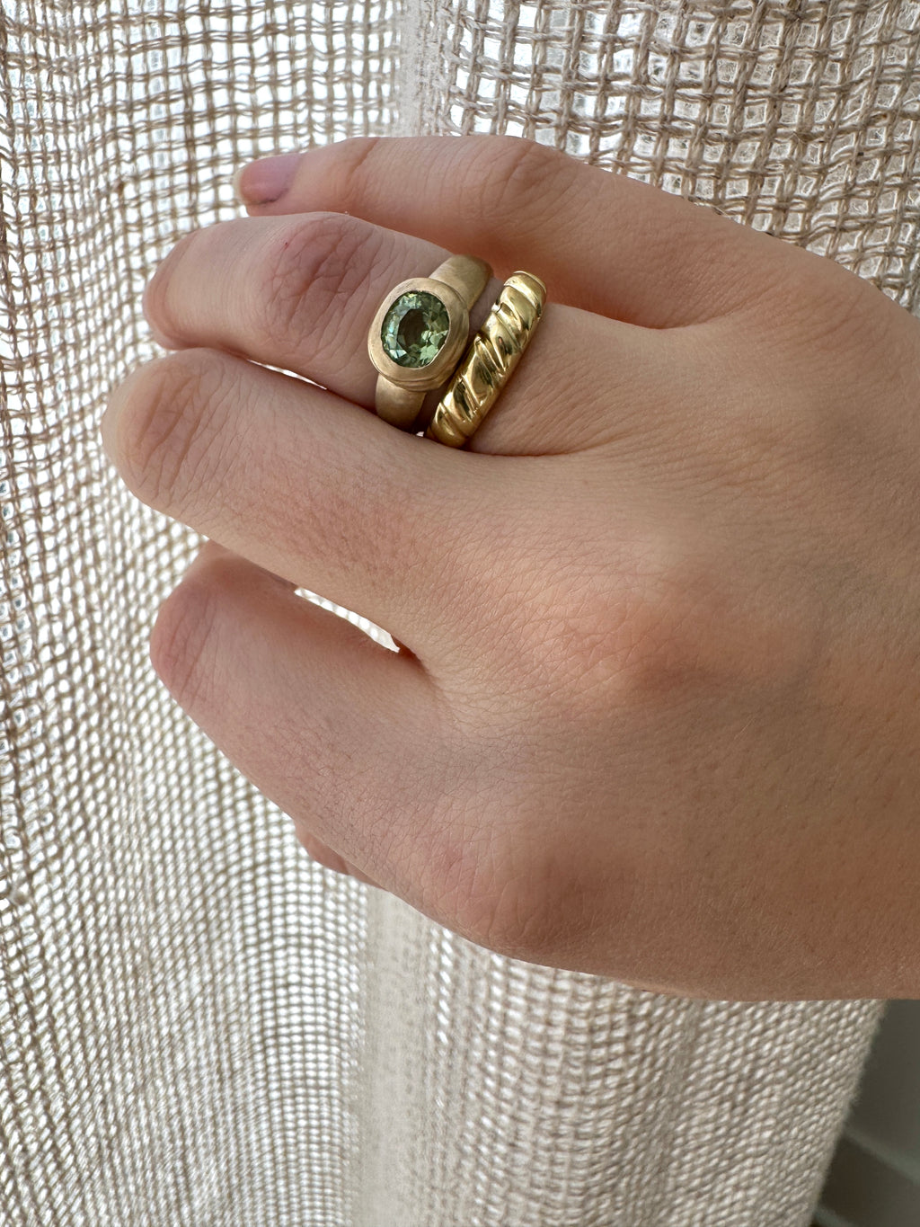 Croissant ring - Mellis Fine
