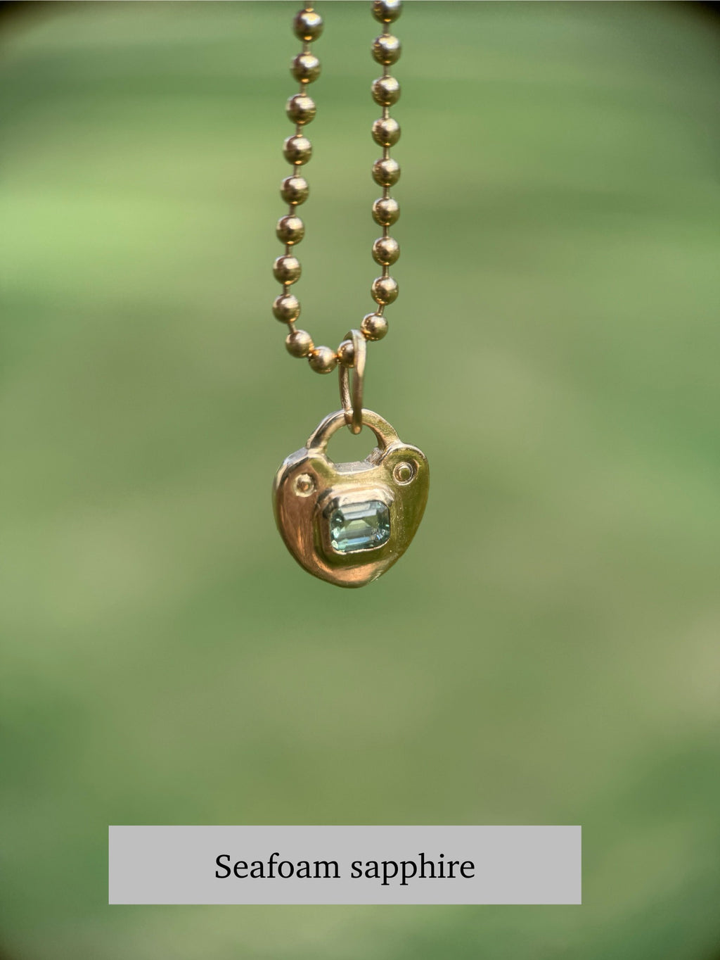 The heart keep charm