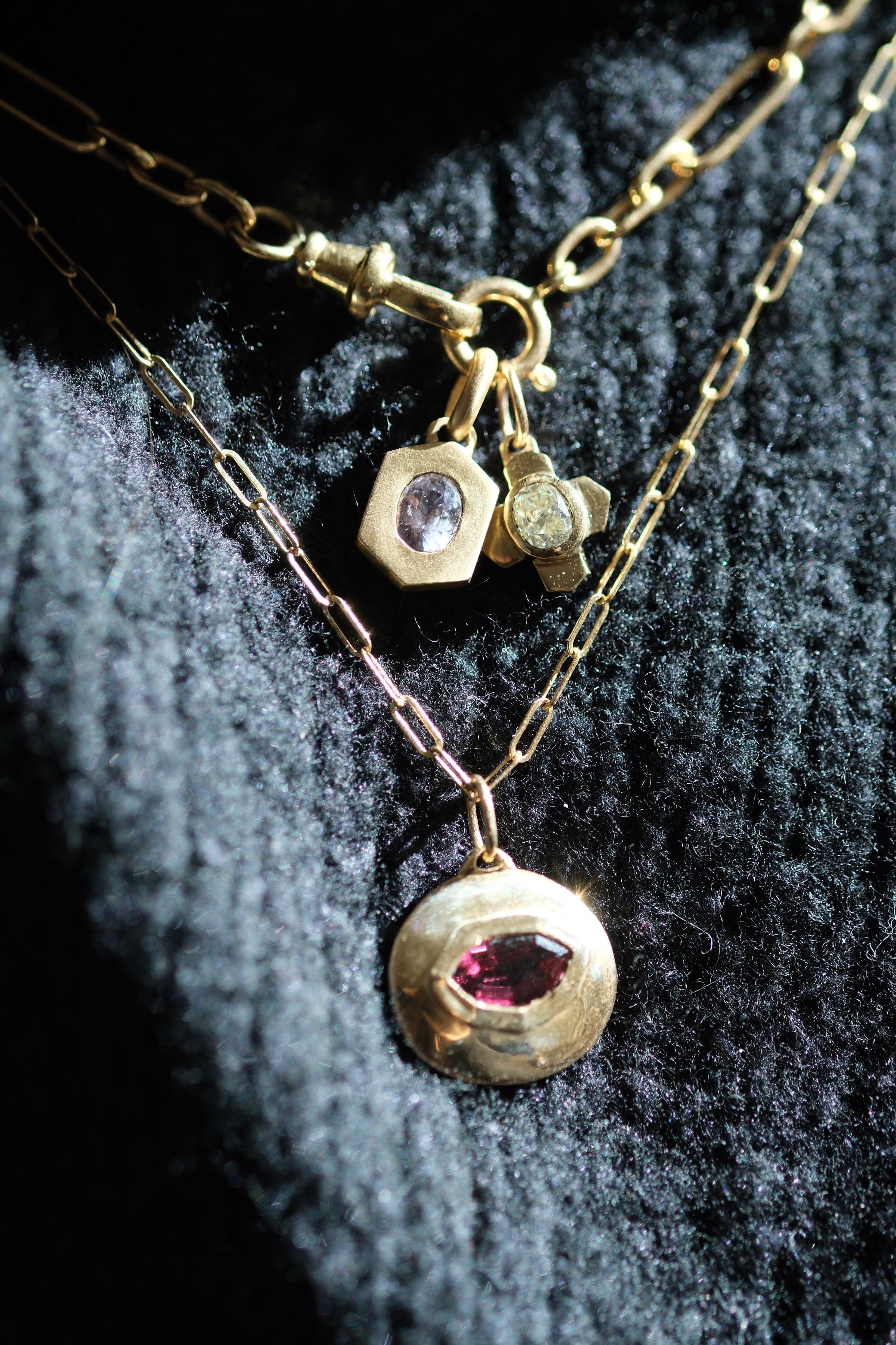 Dome shield pendant