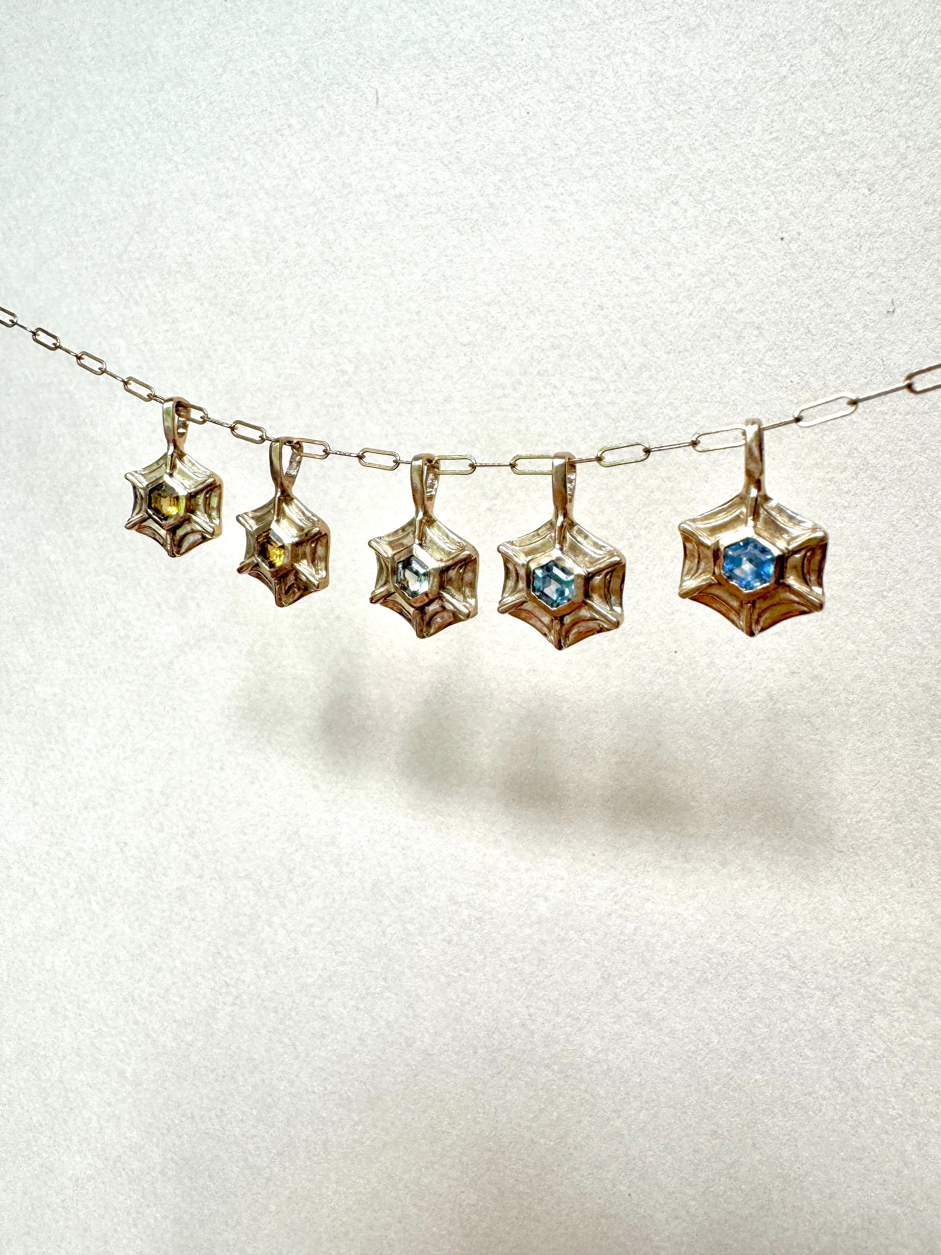 Honey web pendant