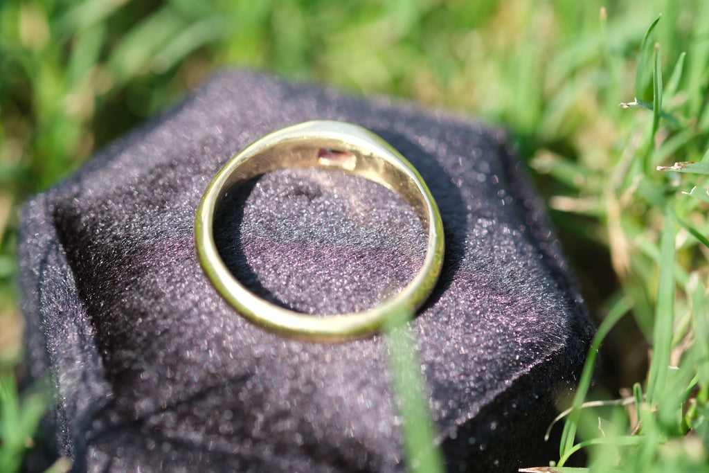 Ruby dome ring (size 7)