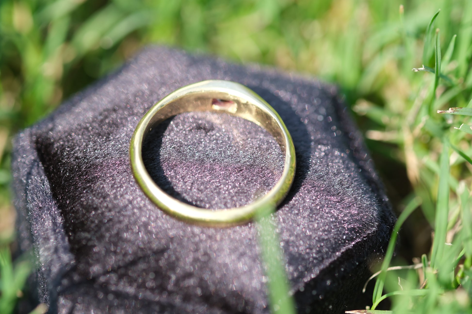 Ruby dome ring (size 7)