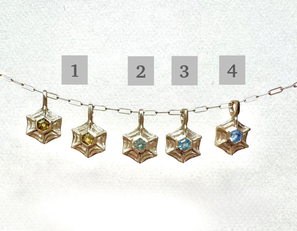 Honey web pendant