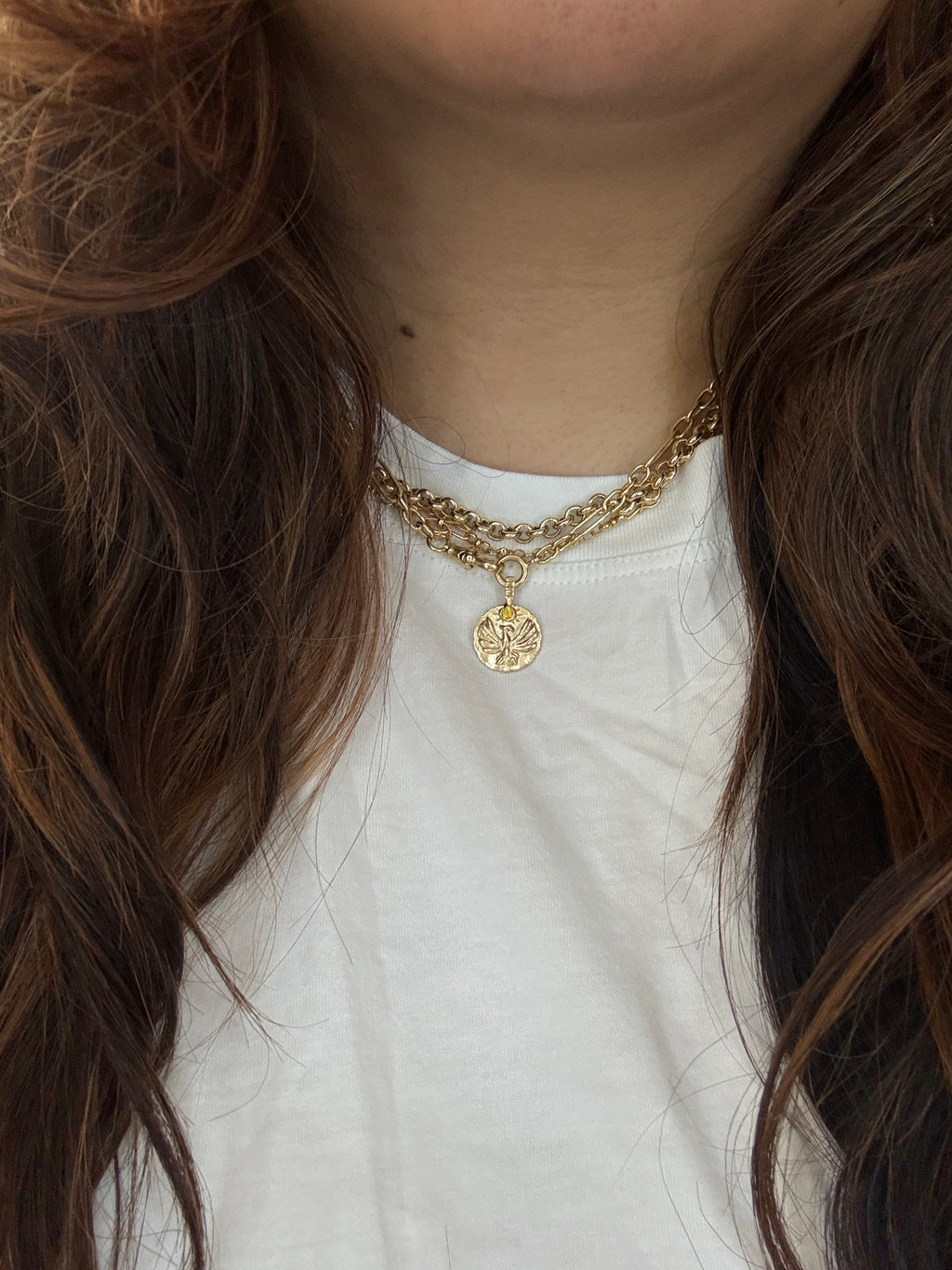 Phoenix pendant x sopheating - Mellis Fine