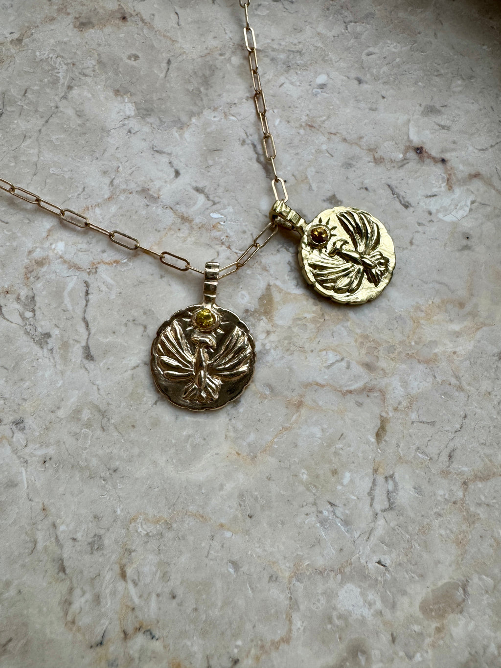 Phoenix pendant x sopheating - Mellis Fine