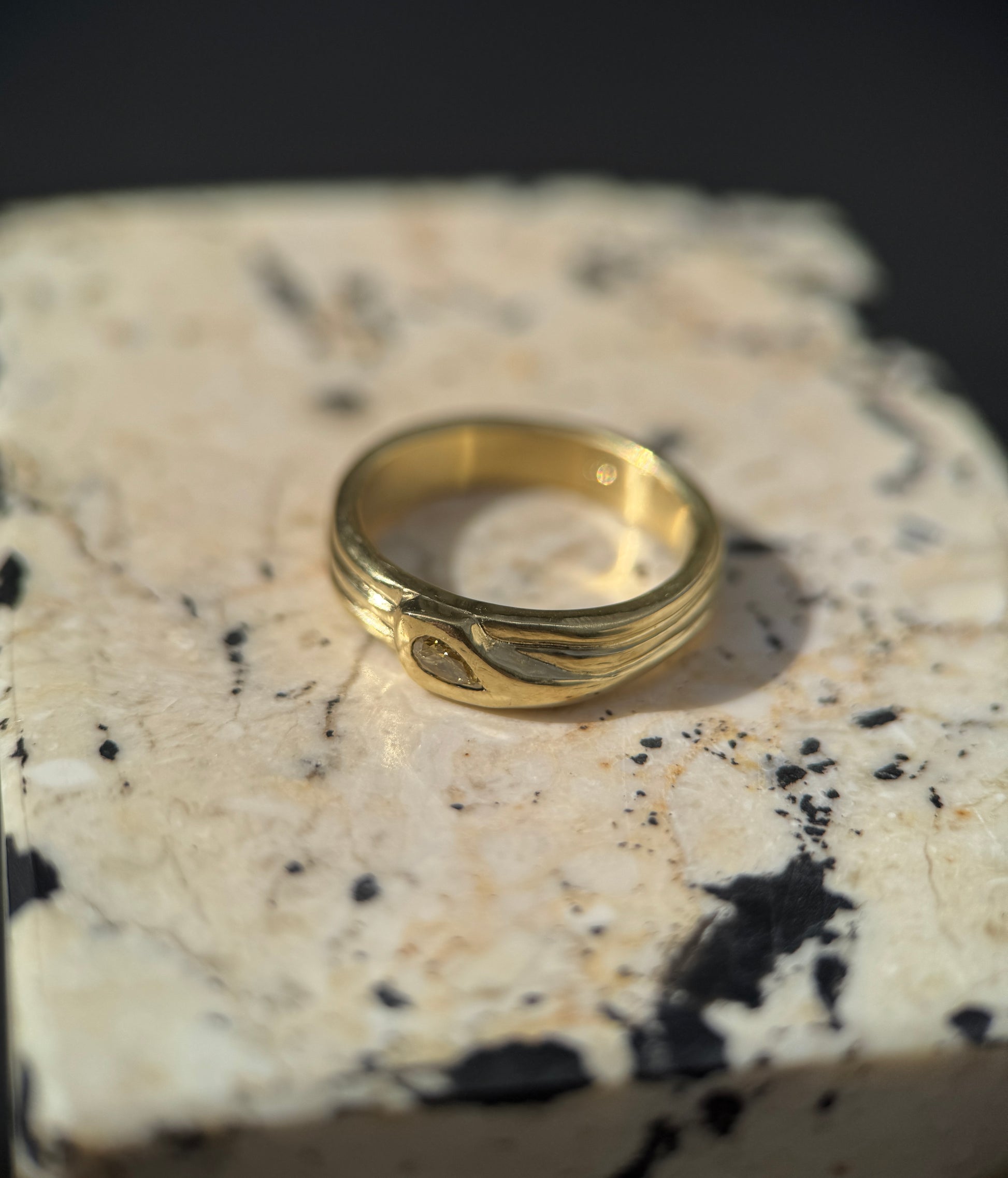 Diamond snake ring (size 7.5)