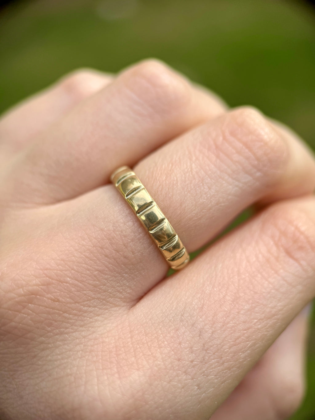 Fluted ring