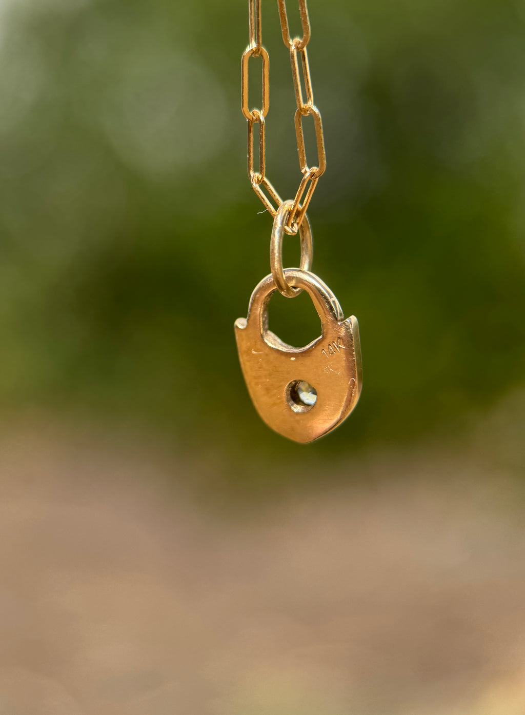 Montana kaleidoscope sapphire keep charm