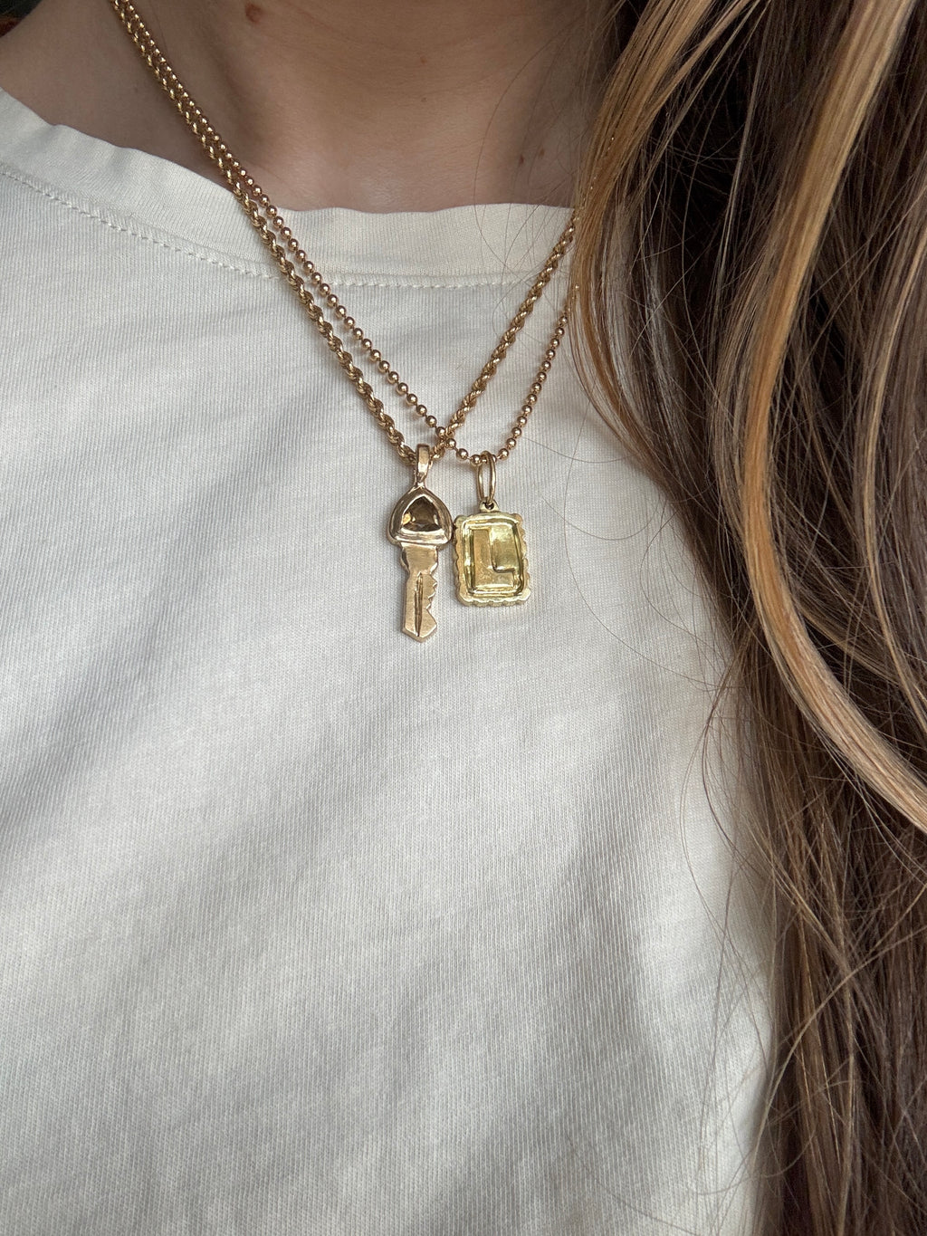 Initial pendant - Mellis Fine