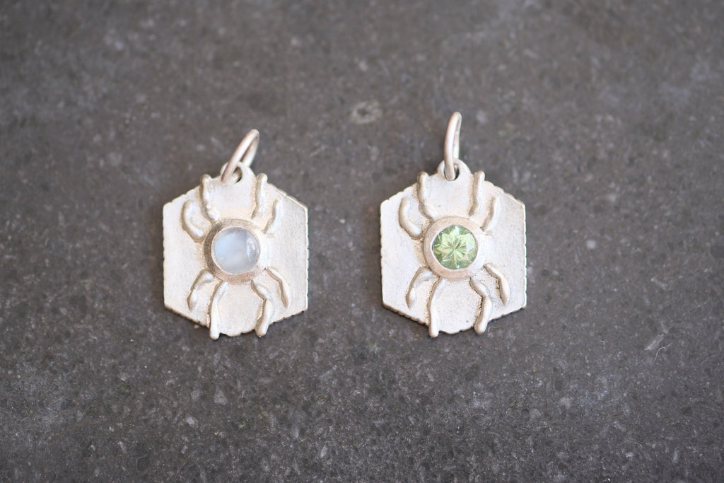 Silver Charlotte pendant