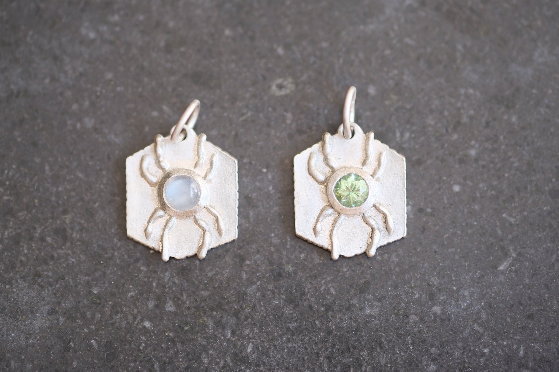 Silver Charlotte pendant