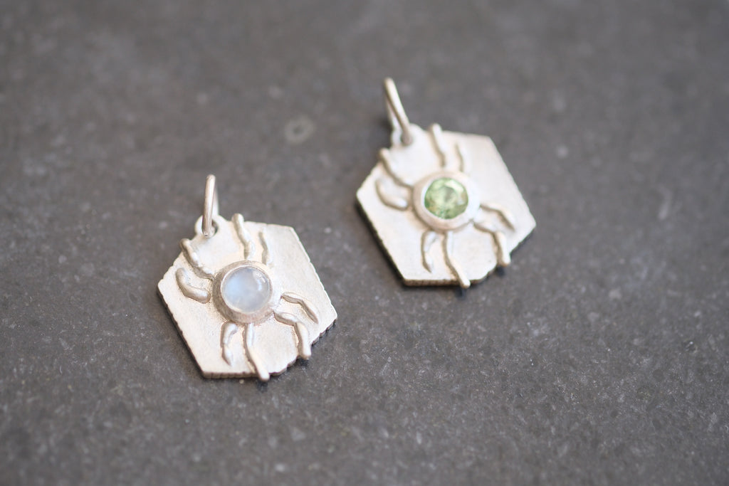 Silver Charlotte pendant