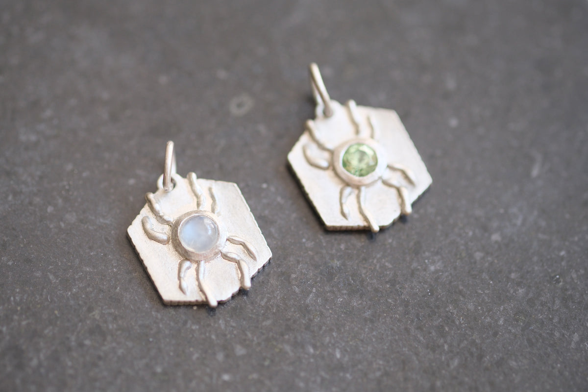 Silver Charlotte pendant