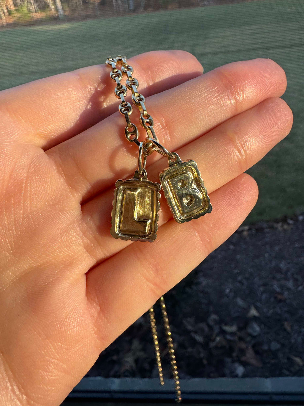 Initial pendant - Mellis Fine