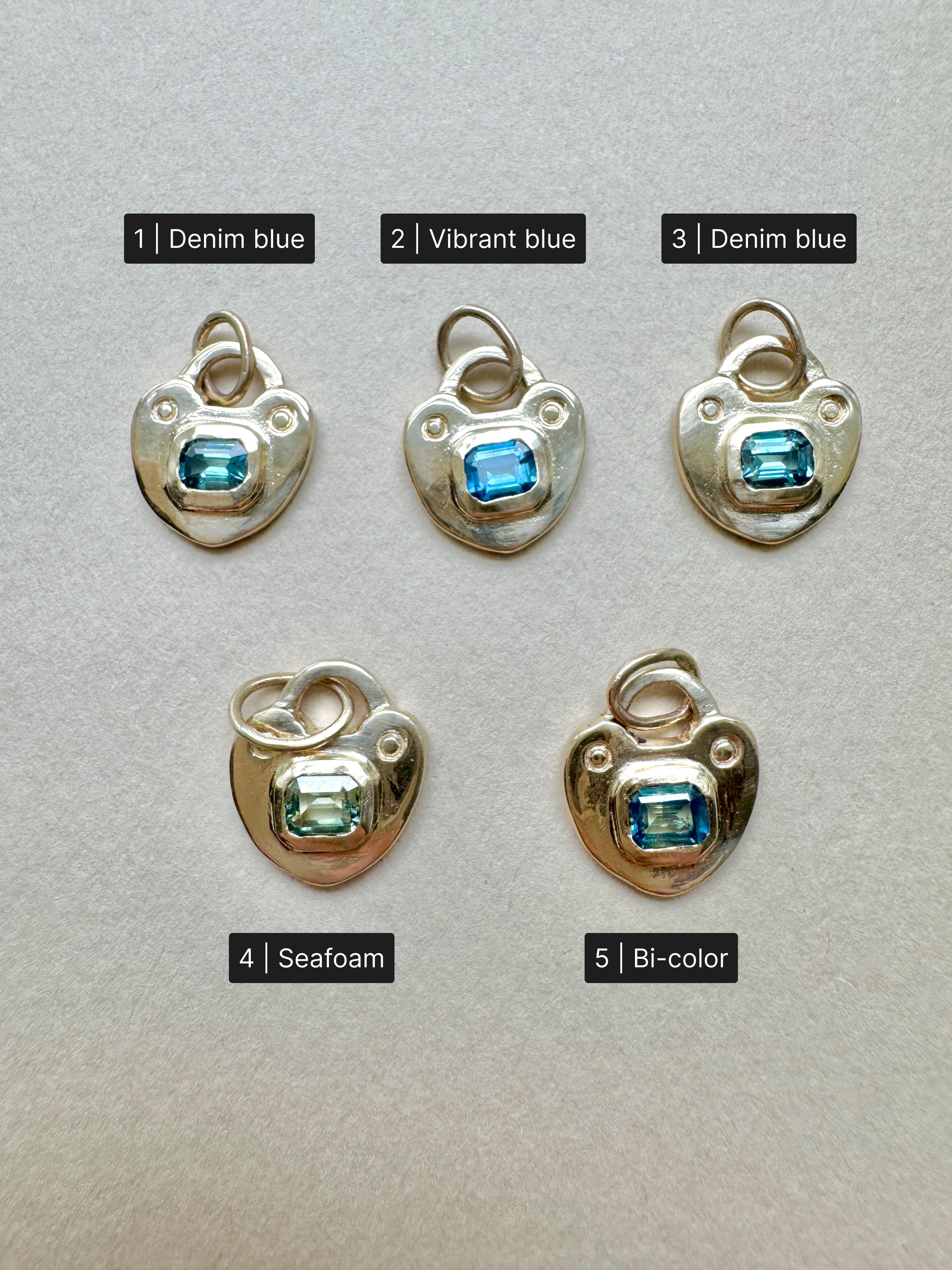 The heart keep charm