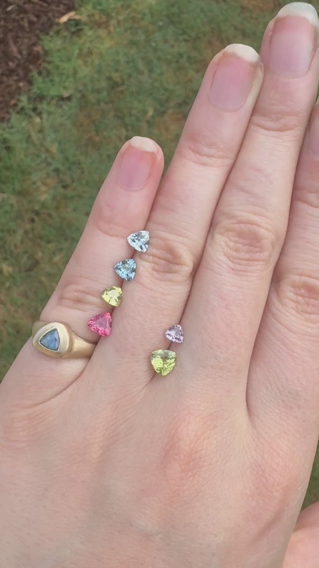 Solis ring (choose your stone)