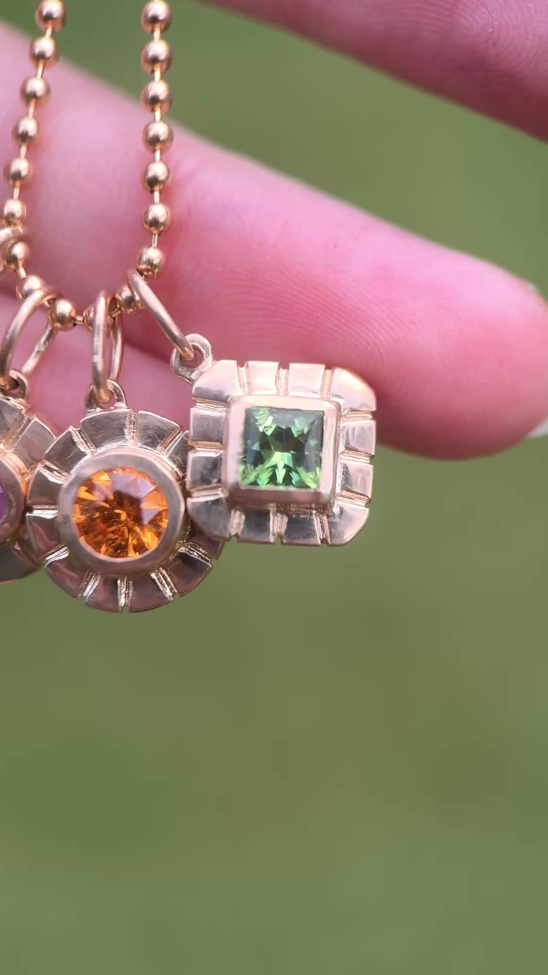 Fluted pendants