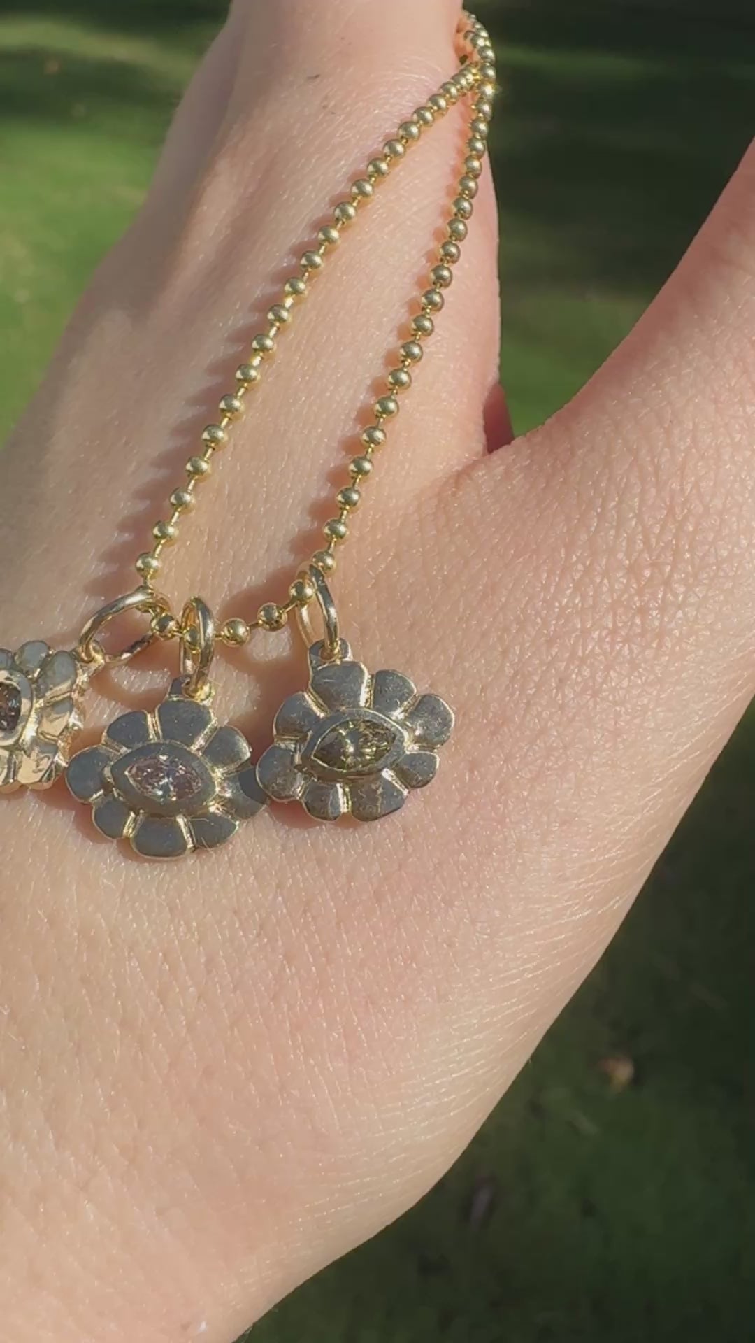 Mini fluted pendants