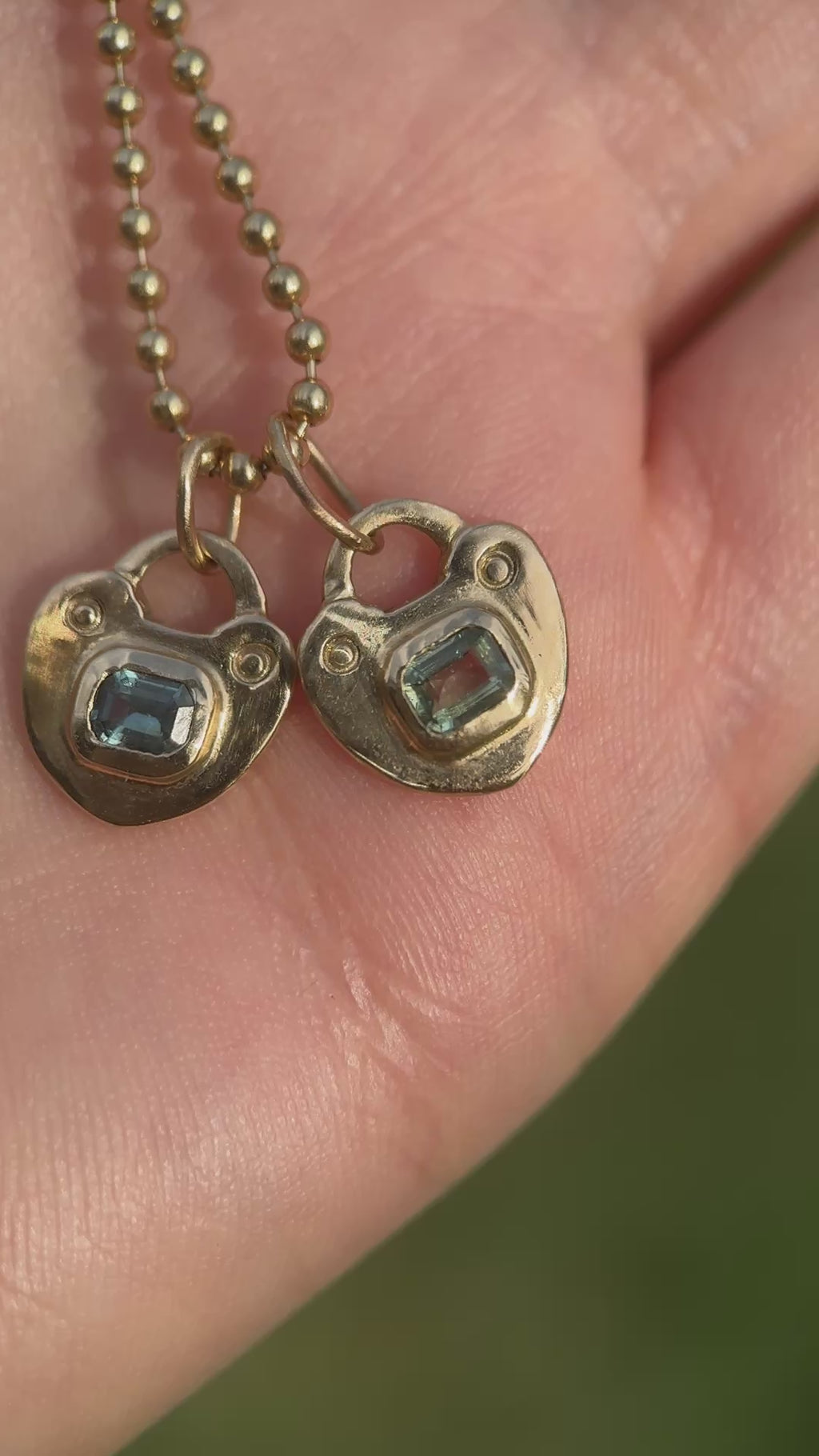 The heart keep charm