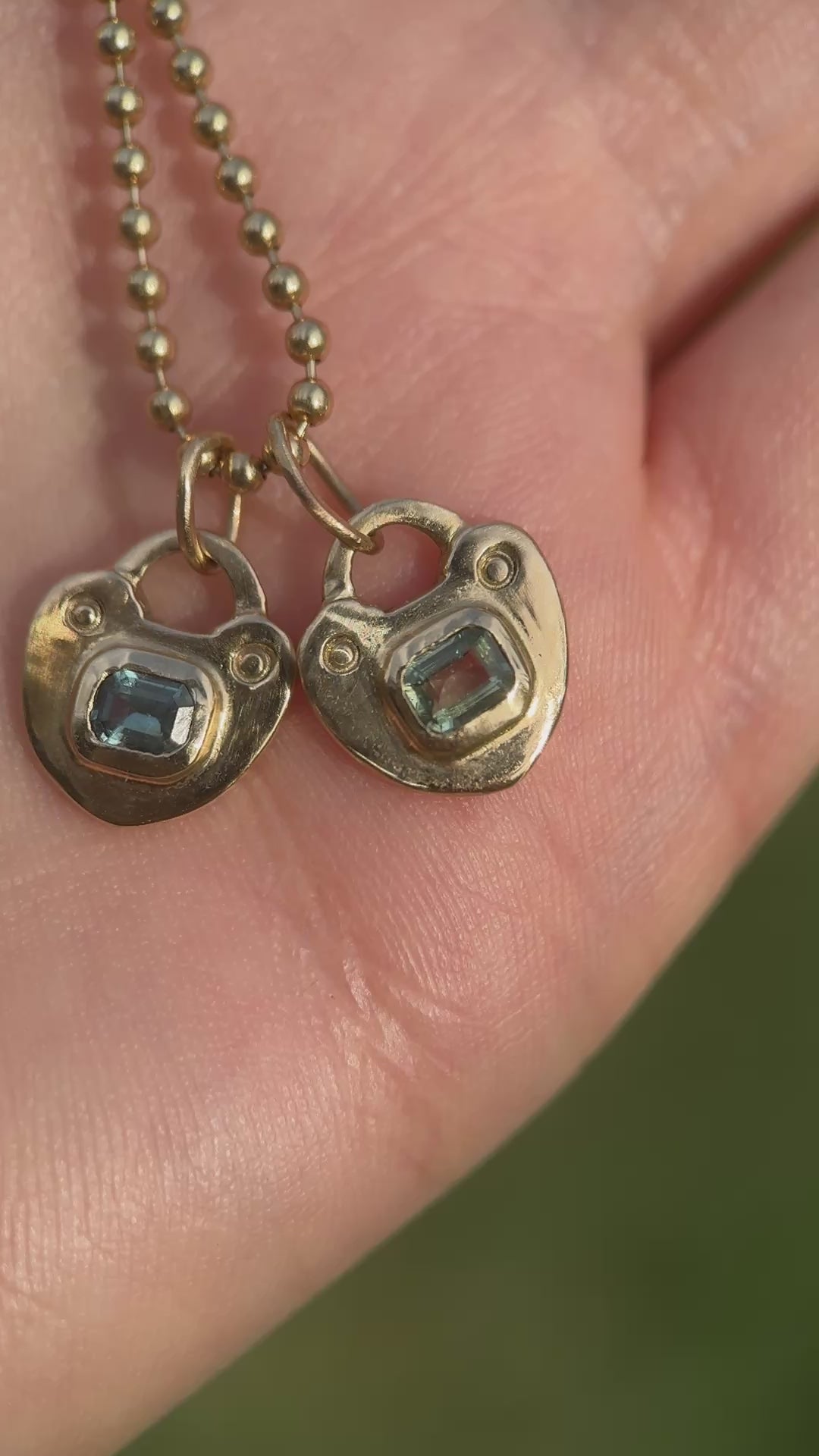 The heart keep charm